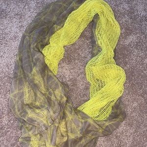 Neon Yellow Scarf